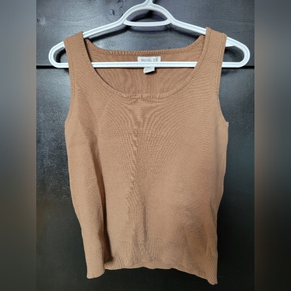 M brown Rachel Zoe tank top - Picture 1 of 2